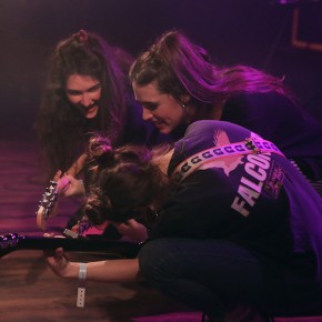 Hinds // Le Badaboum // 29 février 2016 Hinds // Le Badaboum // 29 février 2016