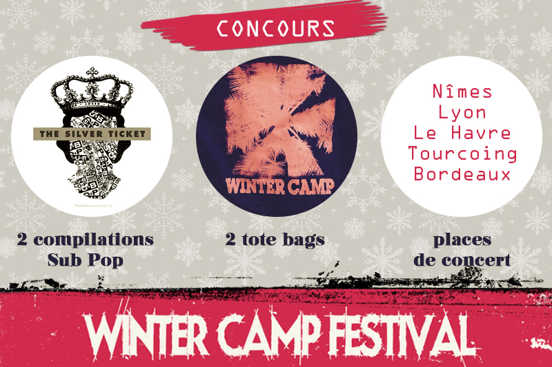  CONCOURS // Winter Camp // Places de concert, compiles et tote bags à gagner !