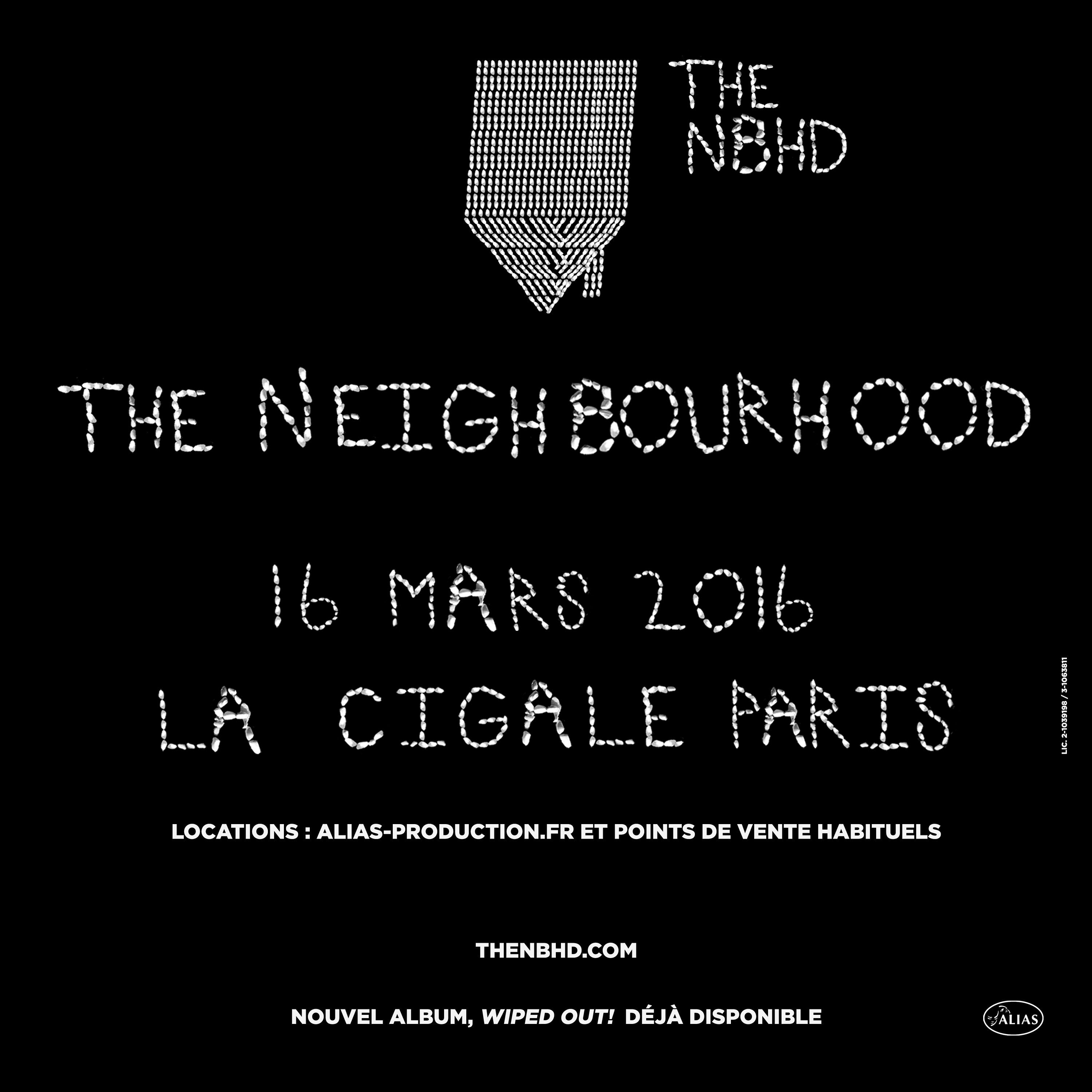  Concours // 1 x 2 places à gagner pour le concert de The Neighbourhood à La Cigale le 16 mars 2016