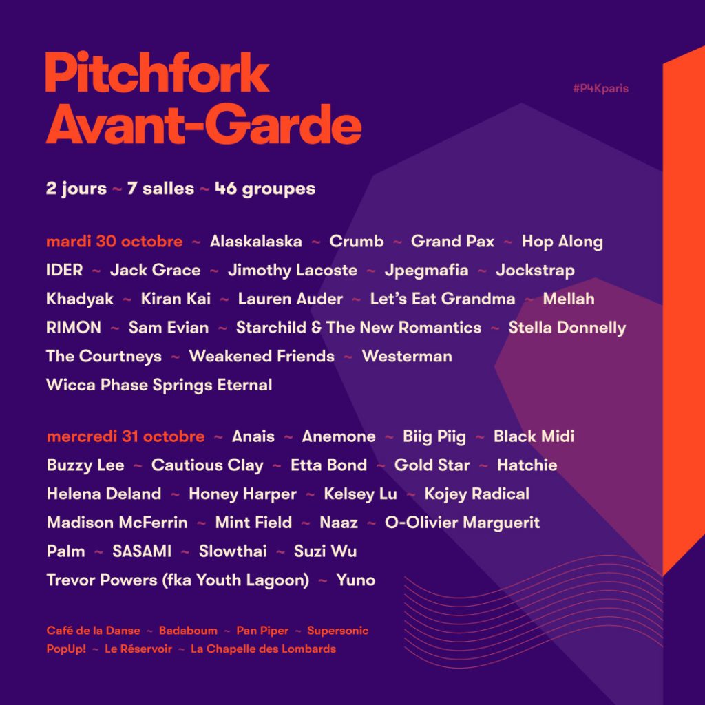 Pitchfork Music Festival Paris dancing feet